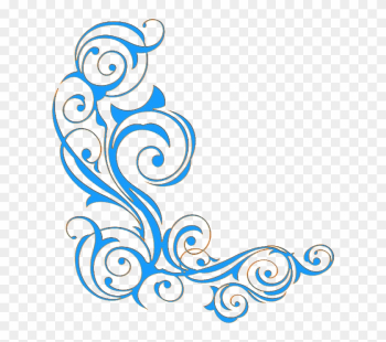 Blue Ornament Clip Art - Ornament Banner Border Png Blue Ornament Clip Art - Ornament Banner Border Png