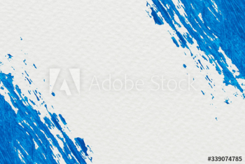 Blue paint frame Blue paint frame