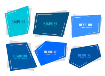 blue paper style tags with text space blue paper style tags with text space