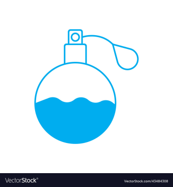 blue perfume bottle icon blue perfume bottle icon