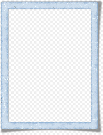 Blue Picture frame Pattern - Blue Frame 