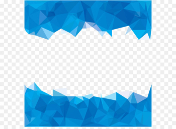 Blue Polygon Abstraction - Sky Blue polygons abstract background 