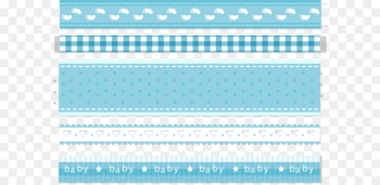 Blue ribbon - Baby blue decorative ribbon Blue ribbon - Baby blue decorative ribbon