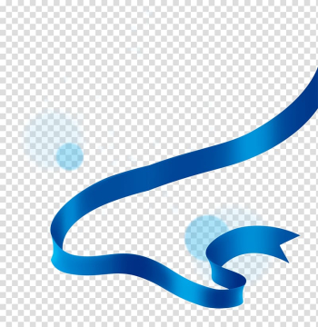 Blue ribbon illustration, Blue, Blue ribbon,ribbon transparent background PNG clipart
