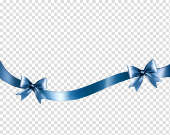 Blue ribbon illustration, Pink ribbon Blue, Blue ribbon bow transparent background PNG clipart