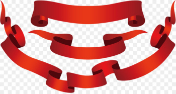 Blue ribbon Red ribbon Banner - Red Ribbon combination Blue ribbon Red ribbon Banner - Red Ribbon combination