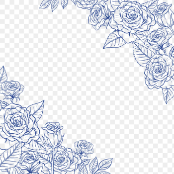 Blue rose png transparent background, | Free PNG Sticker - rawpixel