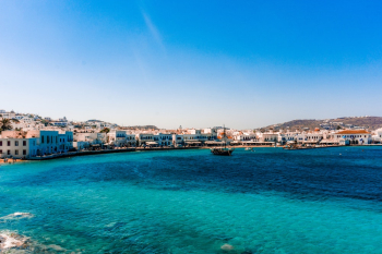 Blue Sea Under Blue Sky Blue Sea Under Blue Sky
