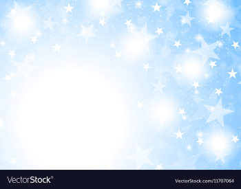 Blue shiny sparkling stars abstract background vector image Blue shiny sparkling stars abstract background vector image