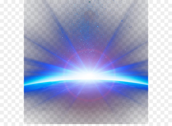 Blue Sky Atmosphere Wallpaper - Beautiful night sky light effect 