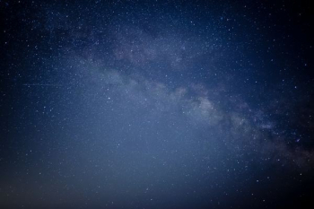 blue sky with stars blue sky with stars