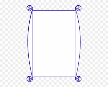 Blue Spiral Border Clip Art - Blue Spiral Border Clip Art