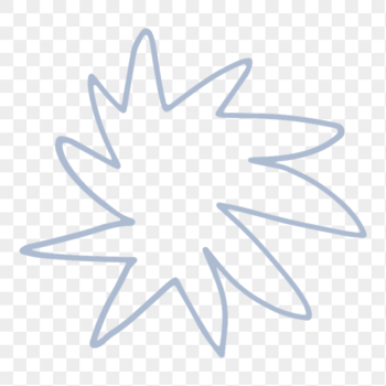 Blue star frame png sticker, | Free PNG - rawpixel