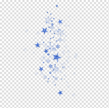 Blue star illustration, Light Star Gold, Blue simple shine star effect element transparent background PNG clipart