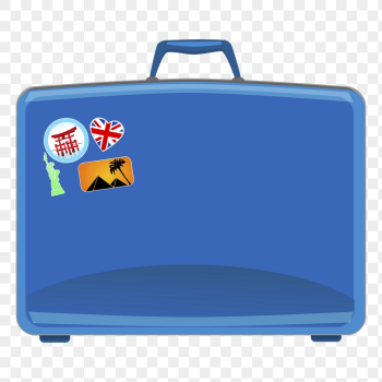 Blue suitcase png sticker, transparent | Free PNG - rawpixel Blue suitcase png sticker, transparent | Free PNG - rawpixel