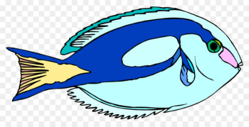 Blue Tang Ornamental fish Drawing Clip art - fish Blue Tang Ornamental fish Drawing Clip art - fish