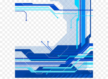 Blue technology background Blue technology background