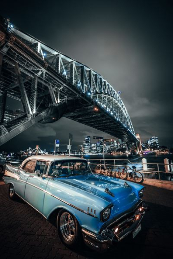 blue vintage muscle coupe blue vintage muscle coupe