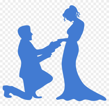 Blue Wedding Cliparts - Wedding Save The Date Png