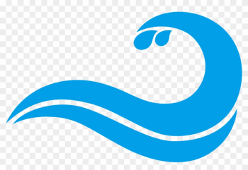 Blue Wind Wave Drawing - Wave Png Blue Wind Wave Drawing - Wave Png