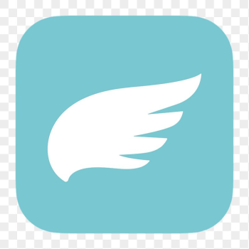 Blue wing png icon sticker, | Free Icons - rawpixel Blue wing png icon sticker, | Free Icons - rawpixel