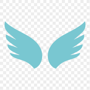 Blue wings png icon sticker, | Free Icons - rawpixel Blue wings png icon sticker, | Free Icons - rawpixel