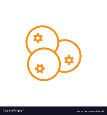 blueberry abstract line art icon blueberry abstract line art icon