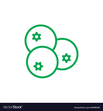 blueberry abstract line art icon blueberry abstract line art icon