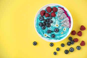 Blueberry, Raspberry, Dragon Fruit Blueberry, Raspberry, Dragon Fruit