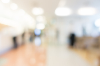 Blur hospital and clinic interior