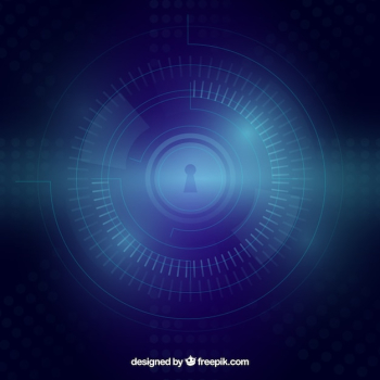 Blurred security background Blurred security background