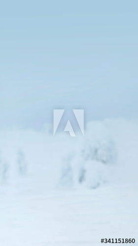 Blurry snowy tree phone background Blurry snowy tree phone background