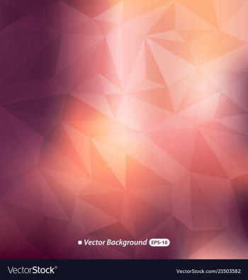 Blurry triangle background vector image Blurry triangle background vector image