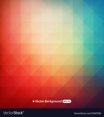 Blurry triangle background vector image Blurry triangle background vector image