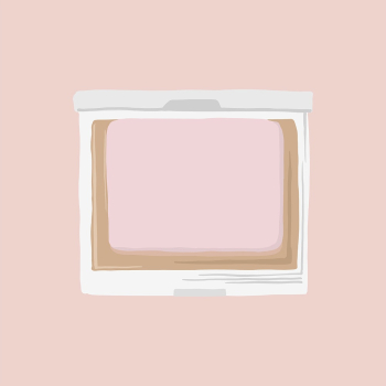 Blush palette sticker, makeup product | Free PSD - rawpixel