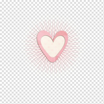 Blush, pink heart illustration transparent background PNG clipart