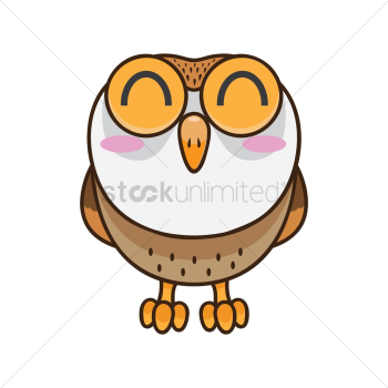Blushing owl Blushing owl