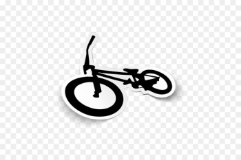 BMX bike Sticker Bicycle Logo Design - bicycle 