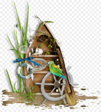 Boat Clip art - Fishing parrot Boat Clip art - Fishing parrot