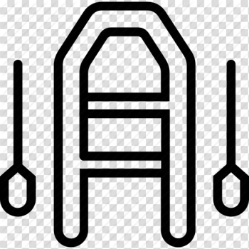 Boat, fishing, journey, paddle, travel icon