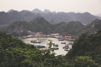 Boats on Lake Boats on Lake