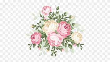 Bob Cut Mag A Mother Is Vintage Flowers Vector Png - Flowers Vintage Vector Png