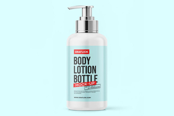 Body Lotion Bottle Mockup – Free Design Resources Body Lotion Bottle Mockup – Free Design Resources