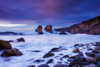 Body of Water during Blue Hour Body of Water during Blue Hour