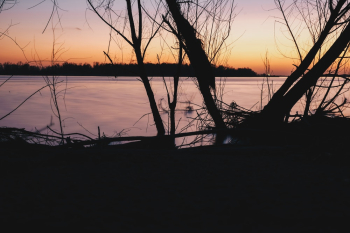 Body of Water during Sunset Body of Water during Sunset