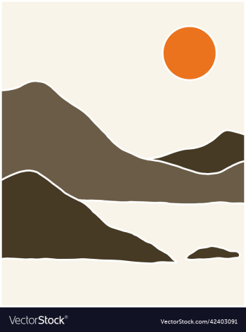 boho modern contemporary mid century poster boho modern contemporary mid century poster