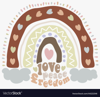 boho rainbow with lettering boho rainbow with lettering