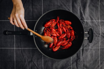 Boiled crayfish Boiled crayfish