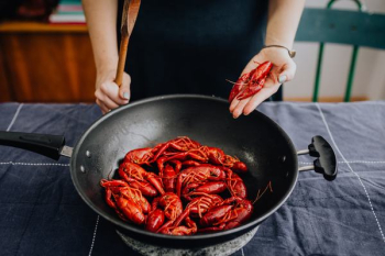 Boiled crayfish Boiled crayfish