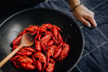 Boiled crayfish Boiled crayfish